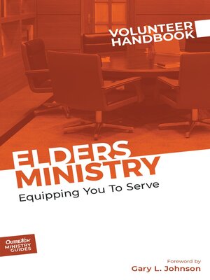 cover image of Elders Ministry Volunteer Handbook